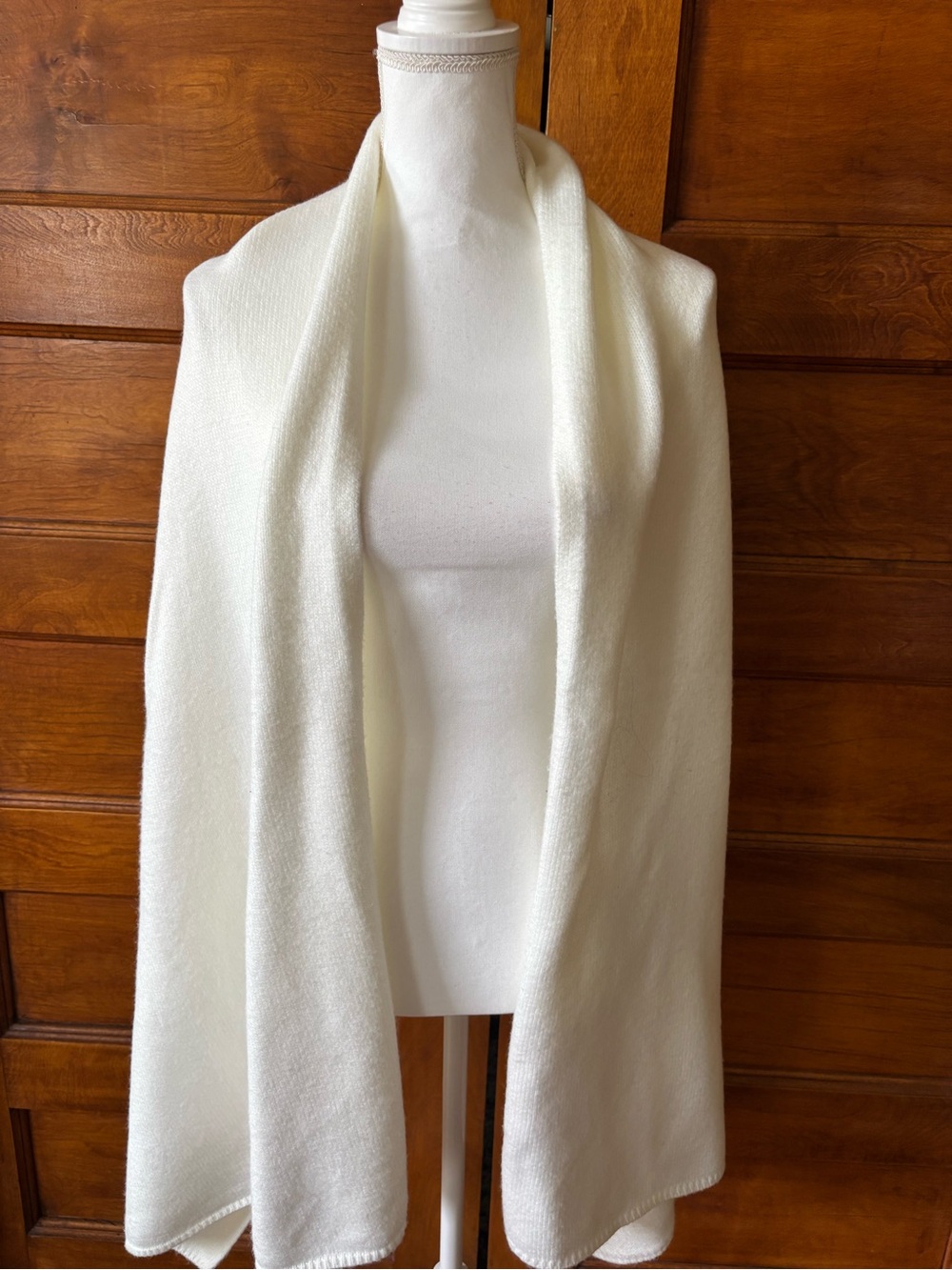 Zara Cream Luxury Soft Cozy Wrap